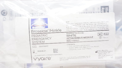 Vyaire 7700WIO Broselow/Hinkle Pediatric Emergency System, Intraosseus Module - Pack of 2
